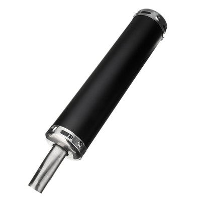 Exhaust Muffler Silencer Pipe Motorcycle Racing 6x28cm Universal For Street Scooter