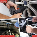 Socket Adapter Set Chrome Molybdenum Steel Impact Driver Reducer Corrosion Resistant Black Oxide Finish Ball Detent Lock Universal Wrench Tool Conversion Ratchet Drive Accessories Multiple Sizes