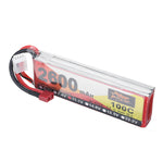 LinkMejor Power 11.1V 2600mAh 100C 3S LiPo Battery T Plug for RC Car