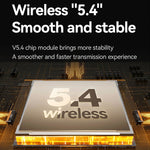M126 TWS Earbuds Wireless bluetooth 5.4 Earphone 360° Surround Sound 76H Playback Digital Display Low Gaming Latency Touch Control In-ear Sports Headphones