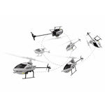 LinkMejor C129 V2 2.4G 4CH 6-Axis Gyro 3D Aerobatic Flight Altitude Hold Flybarless RC Helicopter RTF