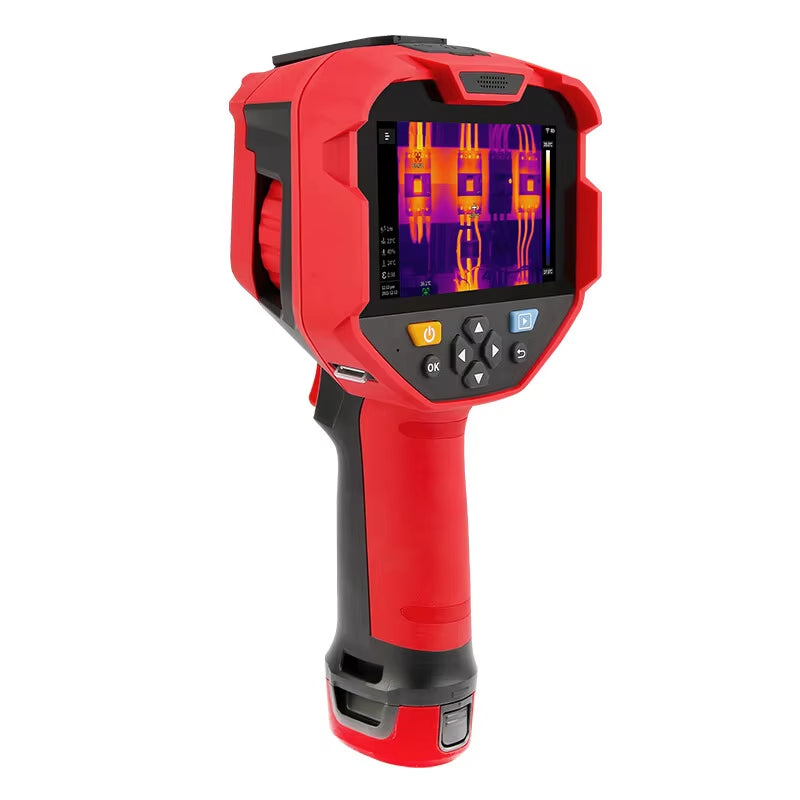 LinkMejor UTi384H+ Thermal Imager 400 x 300 IR Resolution 30Hz -20°C To 650°C 2X Super resolution Manual Focus IP54 Mobile APP PC analysis software Industrial Temperature Measurement Tool