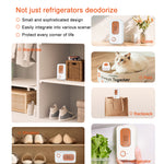 Tevorex Rechargeable Ozone Air Deodorizer, Portable Freshness Keeper for Refrigerator, Closet & Food Storage, Compact Air Purifier for Home