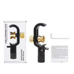 Armored Cable Stripper Optical Fiber Cable Slitter 8-30mm Adjustable Aluminum Blade Compact Ergonomic Cable Sheath Cutter Stripping Tool Fiber Optic Jacket Slitter Portable Professional Tool
