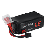 LinkMejor 22.2V 1500mAh 100C 6S LiPo Battery XT60 Plug for RC Drone