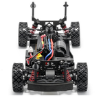 LinkMejor H9804 1/10 2.4G 4WD 90km/h 3S Brushless Rally RC Car for FOXHOUND Metal Chassis On-Road Racing Electirc RV Vehicles Models Toys Hobbywing Power Three Diffs