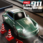 LinkMejor K14 RTR 1/64 2.4G 4WD Drift RC Car Mini Race LED Light Radio Control High-Speed Motor Full Proportional On-Road Racing Vehicle Model Boys Gifts Desktop Micro Toys