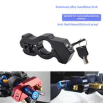 LinkMejor Anti-Theft Aluminum Alloy Handlebar Lock for Bike Motorcycle E-Bike Universal Portable Bicycle Secure Lock