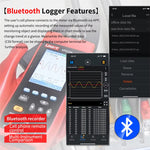 2IN1 UNI-T UT217A UT217B Oscilloscope Multimeter Clamp Meter 1000V AC DC 1000A True RMS Bluetooth Recorder 18650 Lithium Battery NCV Testing Tool