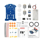 DIY D2-5 Intelligent Tracking Car Kit Patrol Car Electronic Production Kits