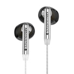 KZ Duet HiFi Earbuds 3.5mm Wired Earphones Monitors Quad-core Dual Dynamic Drive Units Super-Strokes Bass Compensation System Built-in Dual Professional Capacitive Microphone Half-in-ear Monitor Headphones