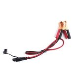 LinkMejor Battery Charger Clip Cable SAE to Alligator Clip Cable DC Cable SAE Quick Connect Charging Cable