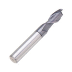 LinkMejor 1-10mm HRC55 TiAlN 2 Flutes End Mill Cutter Tungsten Carbide Milling Cutter CNC Tool