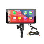 M630 Pro / M630 Max 6.5" Motorcycle Touch Screen Wireless Android Auto CarPlay Smart Portable Display IPS Removable Bracket IP67 Waterproof Bluetooth Monitor