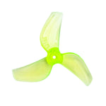 6 Pairs GEMFAN 1219S 1219 31mm 1.2Inch 3-Blade Propeller PC 0.8mm / 1mm Hole for 0703-1103 / Coreless Motor