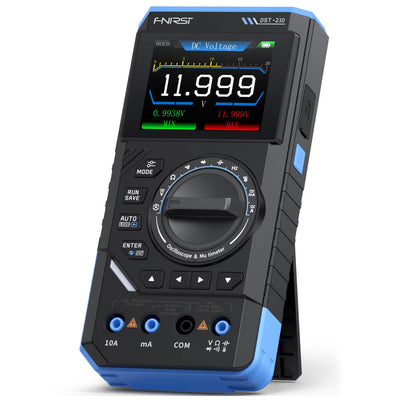 LinkMejor DST-210 DST-201 3In1 True RMS Multimeter 119999 Counts Dial Type Repair Tool Automotive Fault Diagnosis 10MHz Bandwidth 48MSa/s Sampling Rate Anti-burn