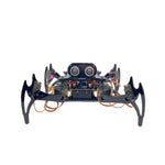 ESP32 QuadBot-TA Quadruped Biomimetic Spider Robot DIY Assembly Robot for Beginner Programming Learning STEAM Education 3DOF