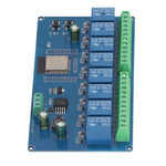 8 Channel Relay Module ESP32 WiFi Wireless Control BLE Development Board ESP32-WROOM-32E DC 5~30V