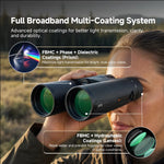 SvbonySA207PRO 8x42 ED APO Binoculars Flat Field Ultra Wide-angle Magnesiums Alloy Body BaK4 FBMC IPX7 for Bird Watching Camping