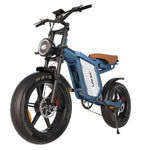 LinkMejor X60 Electric Bike 48V 23AH Battery 750W*2 Dual Motors Recommended Top Speed 25KM/H 20inches Tires 80KM Max Mileage 150KG Max Load Electric Bicycle
