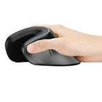 LinkMejor T27 2.4G Wireless Vertical Gaming Mouse 1200/2400/3200DPI 6-Key Ergonomic Mice for Office Working
