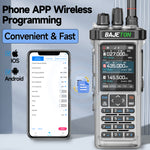 LinkMejor BJ-9000 10W Walkie Talkie GPS APRS CB Radio 27MHz Professional Mobile Transceiver with Bluetooth Aviation Band Shortwave AM FM Receiver SW MW LW Radio for Car Truck