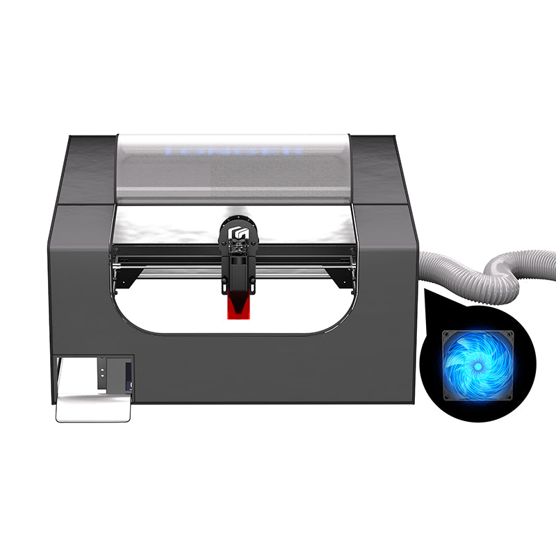 [EU/US Direct]LONGER Laser Engraver Enclosure for Longer RAY5 27.5x27.5x12.99 Inches Heat Resistant Large Space Dust Proof Noise Reducing Flame Retardant Protective Cover