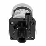 JT-750B4 12V/24V Solar Shower Pump 4-Thread DC Water Pump for Water Heating  Floor Heating  and Boosting Circulation