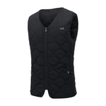 LinkMejor HV-20 Uniex Smart Electric Heated Vest, 20 Heating Areas, Washable, USB & DC Rechargeable,  Winter Soft Thermal Outdoor Inner Warm Jacket