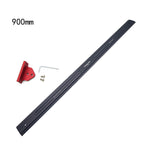 300/600/900mm Aluminum Alloy Marking Ruler Woodworking Scriber Square Multi-function Measuring Ruler