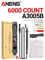 LinkMejor A3005B A3005BPro Digital Multimeter Smart Pen Type Multi-Functional Tester with Battery Standard/High Configuration Long-Lasting Performance
