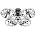 DJI Flip All-in-One Vlog Camera Drone with 1/1.3'' CMOS Sensor 4K 60fps HDR Video AI Subject Tracking 31mins Flight Time Foldable Full-Coverage Props Guard 249g