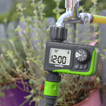 Rainpoint ITV0105 Outdoor Smart Irrigation Automatic Programmable Watering Irrigation Timed Irrigation LCD Display with Rain Delay/Manual