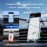 Oatsbasf X06 Universal Foldable Car Phone Holder Adjustable Vent Clip 360 Rotation Smartphone Stand for iPhone Samsung Car Accessories