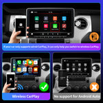 2 in 1 Car AI Box Wireless CarPlay Adapter Wireless Android Car Adapter Box for Wired CarPlay/Wired Android Auto Bluetooth 5.0