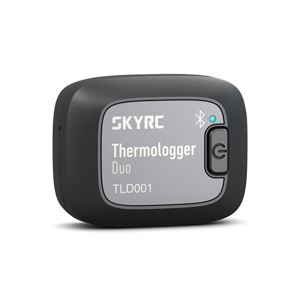 LinkMejor TLD001 Duo Bluetooth Thermometer Dual Channel 96 Working Hours for Mesure Temperature Data of the ESC Motor Battery
