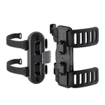 LinkMejor Magnetic Bike Bottle Cage Universal Quick-Release Water Bottle Holder for MTB Road Bikes Scooters Adjustable Strap Mount