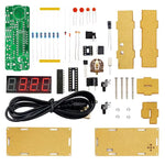 DIY Digital Clock Kit Multifunctional DS1302 USB Nixie Tube Display with Alarm Temperature Memory Brightness