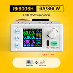 LinkMejor RK6006H/RK6006H-BT 60V 6A 360W Step Up Step Down Voltage Module Adjustable Digital Control DC Regulated Power Supply Constant Voltage Current Meter