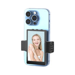 VL-PH01 Vlog Screen 3.97 Inch HD Quality 480x800 Pixel Adjustable Brightness Full Angle View WiFi 2.4G USB-C Portable Display for Vlogging Selfies