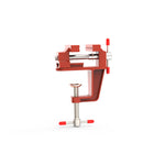 1PCS Upgraded Mini Aluminum Alloy Bench Table Clamp-on Vise Clamp Fixed Tool for Woodworking / Metalworking / Cutting Conduit / Drilling