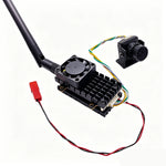 LinkMejor 5.8GHz 48CH 3W Adjustable Power VTX FPV Transmitter with MINI B19 1500TVL FPV Camera 2.1mm Lens for FPV Racing Drones