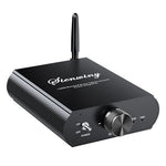LinkMejor YS-T100w Bluetooth Power Amplifier 100W TWS Zinc Alloy Hi-Fi Audio Receiver Wireless Streaming 5.3 Frequency Range 20Hz-20KHz Lossless Playback Multiple Inputs for Home Theater