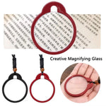 1Pcs Lightweight Portable Hanging Neck Single Reading Glasses HD Anti-blue Light Anti-loss Hand-woven Lanyard Pendant Presbyopia Glasses
