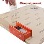 Aluminum Alloy Film Remover 44mm Cutting Width Adjustable Blade Precision Cutting Tool with Blade Storage for Vinyl Film