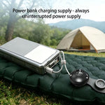 Portable Mini Air Pump Ultra-Light 3.5kPa Electric Inflator Deflator With 7 Nozzles For Camping Air Mattress Inflatables Vacuum Bags
