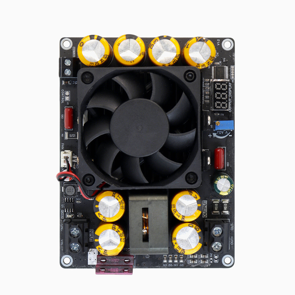 ZK-PW500 Boost Converter Module 11-27V DC Input VIN-50V Output 500W Voltage Regulator Power Supply Board