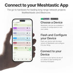 Heltec Mesh Node T096 Development Board Meshtastic Tracker nRF52480 SX1262 28dBm High Power Chip Support LoRa Meshcore