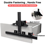 Plus 105cm Cabinet Hardware Jig Install Hardware with Accuracy Precise Knob & Pull Installation Adjustable Drill Guides & Reversible