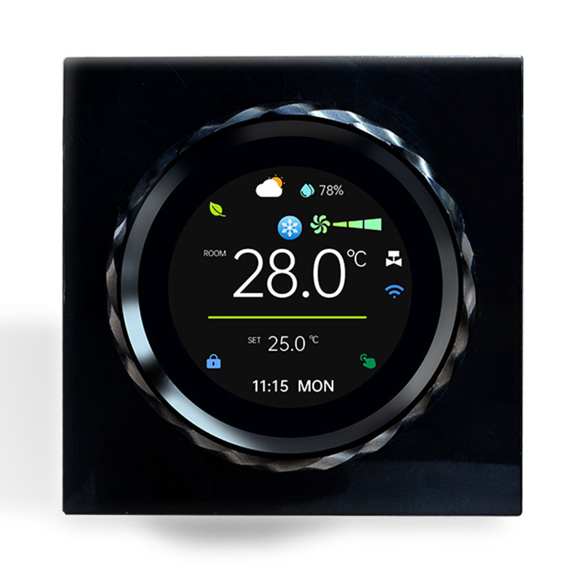 LinkMejor 5A WiFi Smart Knob Thermostat Waterlgas Boiler Touch Screen App Voice Control with Alexa Google Assistant